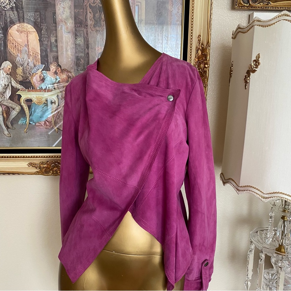 Elements by Vakko Suede Jacket Y2K